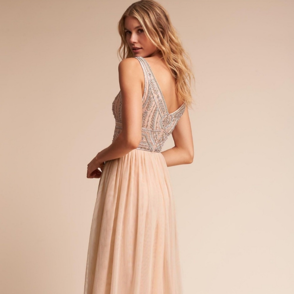 BHLDN Sterling Dress in Oyster
